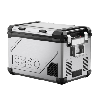 ICECO APL55 Kompressor-Kühlbox, Dual-Zone, Silber