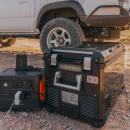 ICECO APL55 Kompressor-Kühlbox, Dual-Zone, Silber