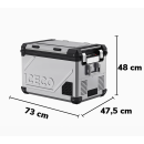 ICECO APL55 Kompressor-Kühlbox, Dual-Zone, Silber
