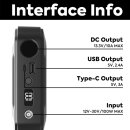 ICECO Magnetische Powerbank 250 WH (Set)